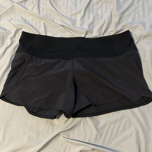 Lululemon black Run Time Shorts